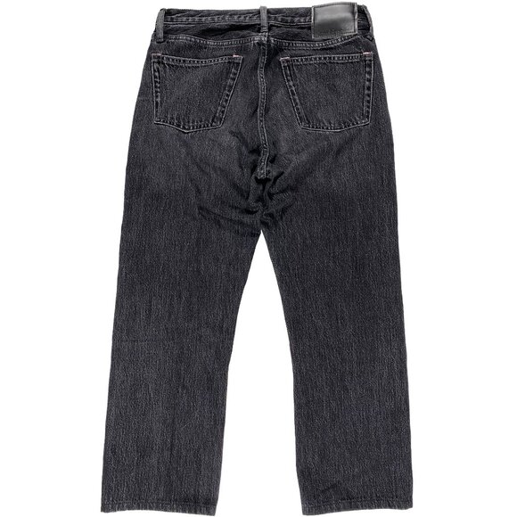 Acne Studios 1996 Vintage Black SS22 Straight Leg Jeans Men's size 30x25 - Picture 2 of 12